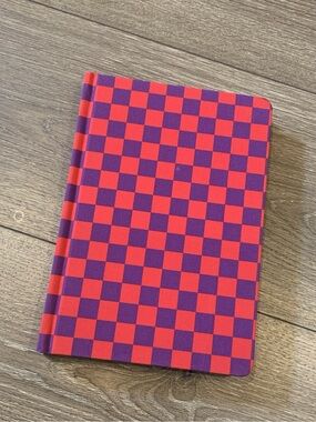 Rowing Blazers x Target Checkered Red Purple Rugby Quad Ruled Journal Book New